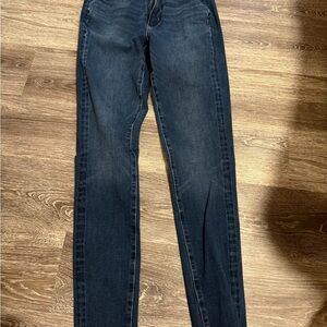 American Eagle Outfitters Dark Blue Skinny Jeans